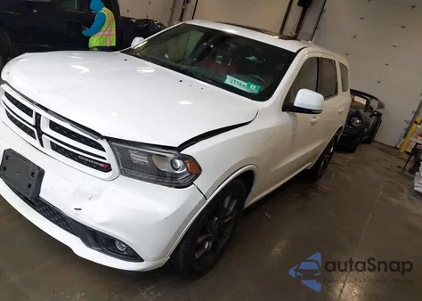 2016 Dodge Durango R/T z USA, uszkodzony, nr VIN 1C4SDJCT6GC315774